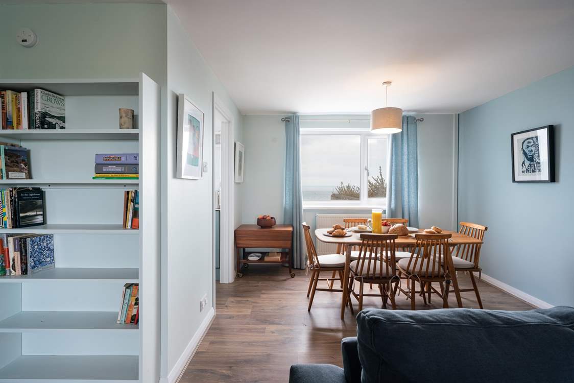 Breakfast with a view.