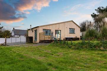The Dairy is located on Penvores Farm, the owners live on site and there is also Penvores Barn and a little cabin but all sites are very private.