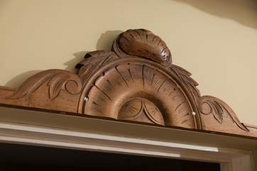 Beautiful detailing throughout.