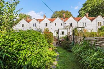 Sit back and relax in the cottage garden.