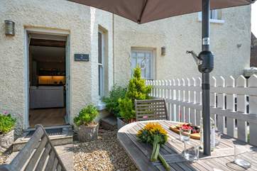Relax and sit out in the sun with good food and a good book.