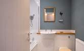 Your stylish bathroom has a shower over the bath. - Thumbnail Image