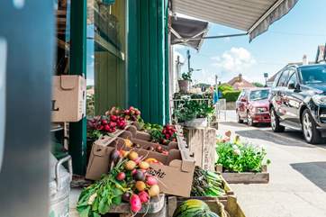 Bembridge village is a short walk away where there is lovely local produce on offer.