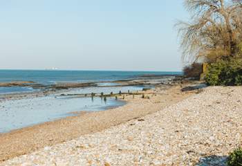 Bembridge has five miles of wonderful beach to explore, and it's all dog friendly too. 
