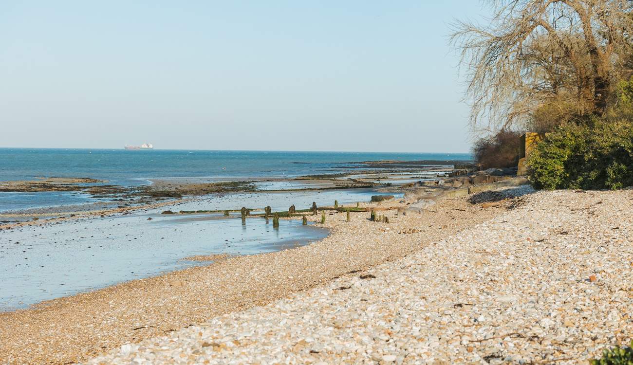 Bembridge has five miles of wonderful beach to explore, and it's all dog friendly too. 