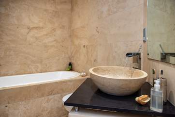 Each bedroom has its own en suite shower-room and as if that's not enough, there's a family bathroom as well.