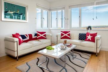 Take time to chill out and relax in the living-room.