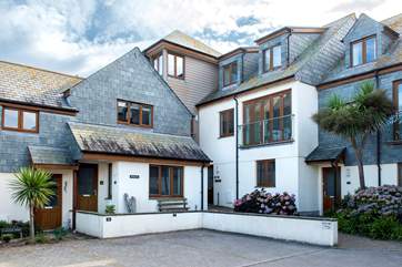 The Saltbox is nicely tucked away in the corner of this private development of 13 properties.