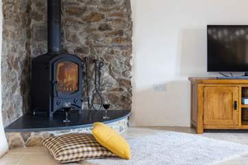 Light up the wood-burner for a warm and cosy night in.