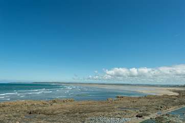 Westward Ho! and Northam Burrows offer miles and miles of golden sands!