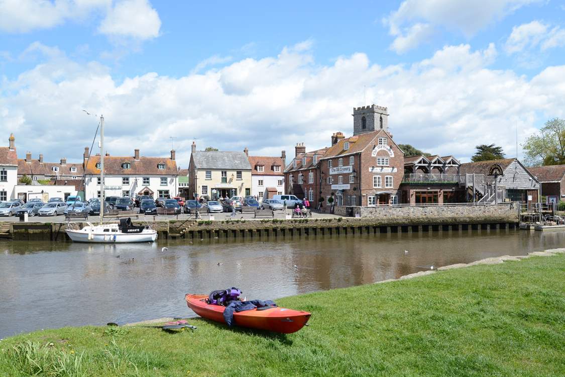 Wareham is one of the few remaining Saxon walled towns. When you're there treat yourself to afternoon tea at The Priory.