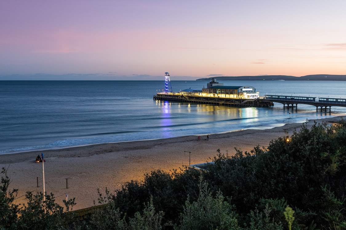 Bournemouth is a short drive away and boasts a long sandy beach and great places to eat some famous local seafood.