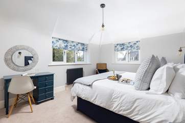 Sweet dreams in bedroom 2 as you sink into crisp white sheets on your super-king size or twin bed.