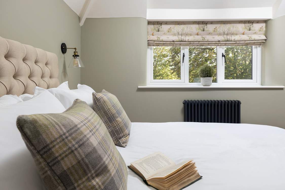 Bedroom 3 has a fabulous king-size bed.
