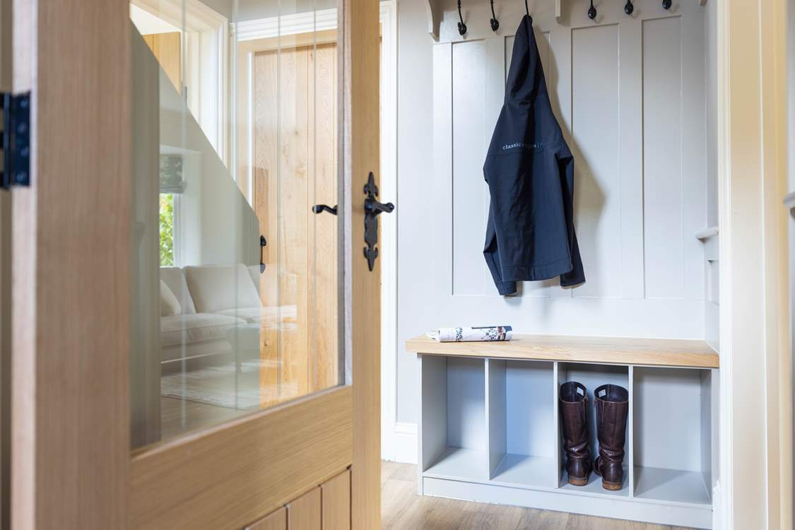Plenty of space for boots and coats.