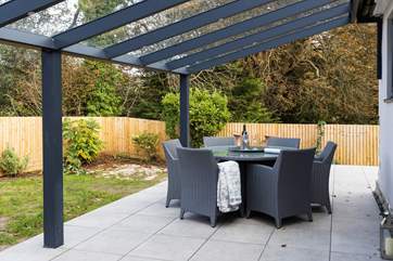 Enjoy the outside space year-round.