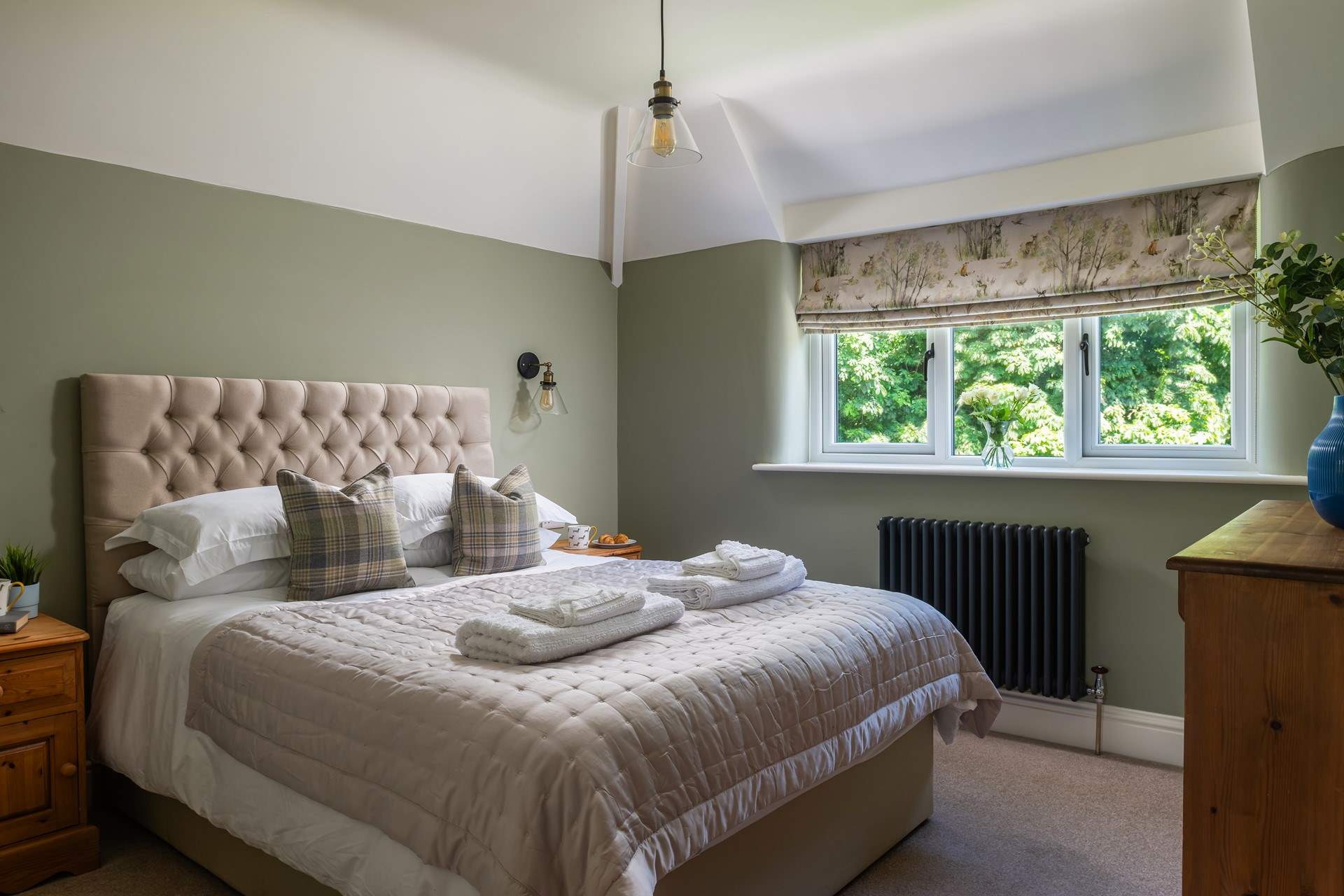 Each bedroom has a real sense of calm and style.