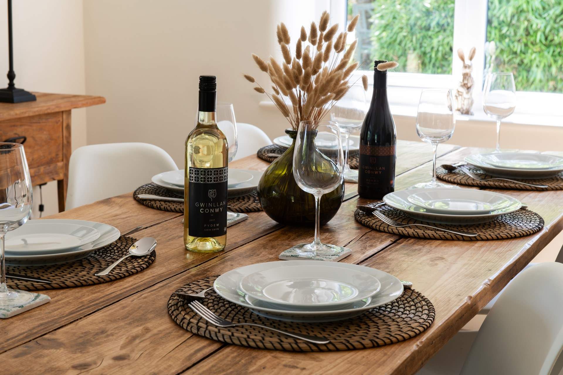 Why not pour a glass of something nice...