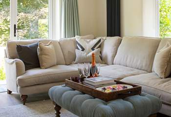 Understated luxury is a theme throughout the house...