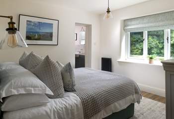 The downstairs bedroom is perfect for convenience and features a luxury wet-room (that also connects to the kitchen).