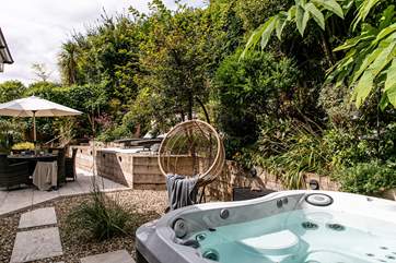 The outside space is so lovely you will want to spend every minute enjoying it.