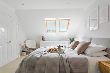 Sweet dreams in one of the luxurious bedrooms.