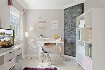 The snug/playroom is the perfect place for little ones to enjoy their own space.