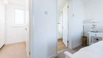 Bedroom three also has a walk-in wardrobe. Perfect for those who like to come equipped for all weathers.