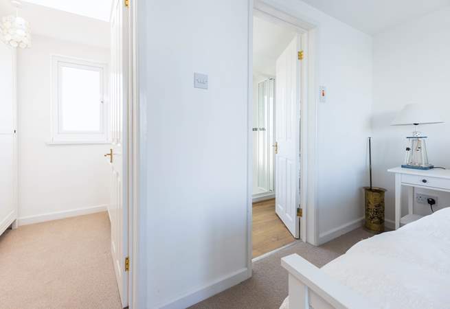 Bedroom three also has a walk-in wardrobe. Perfect for those who like to come equipped for all weathers.