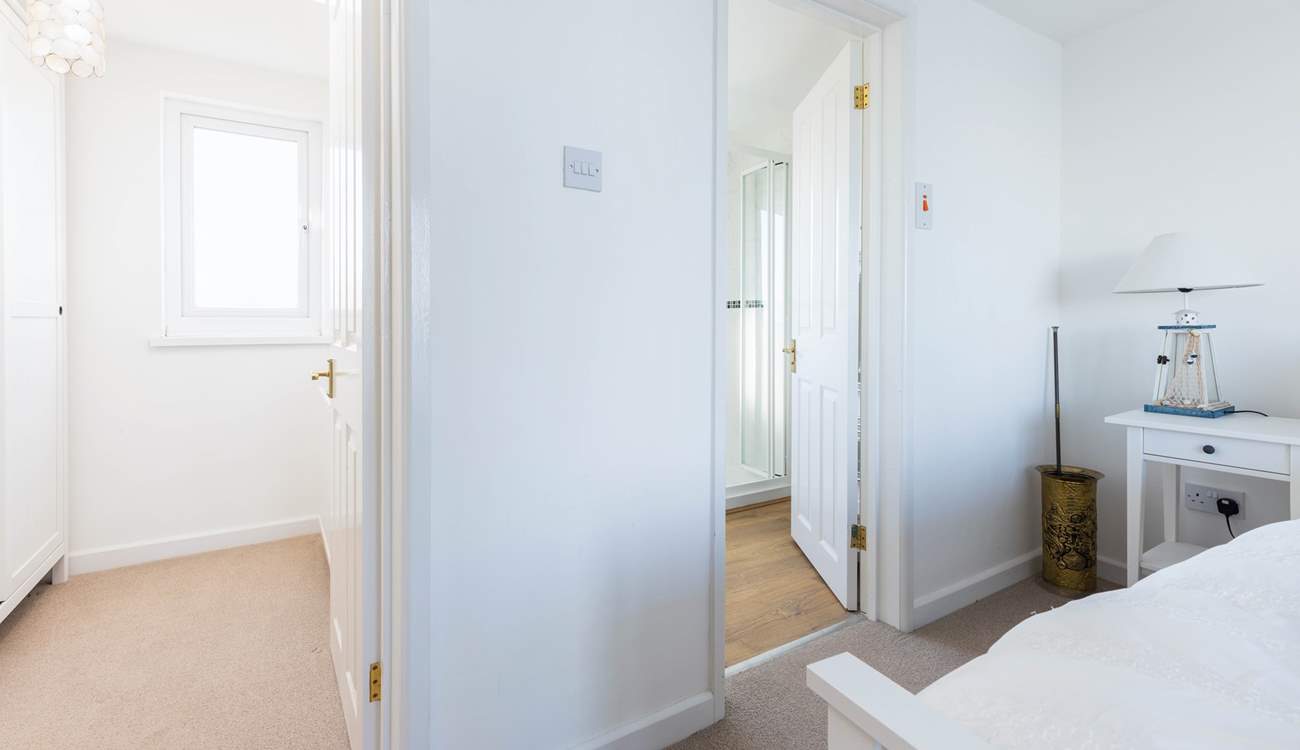 Bedroom three also has a walk-in wardrobe. Perfect for those who like to come equipped for all weathers.