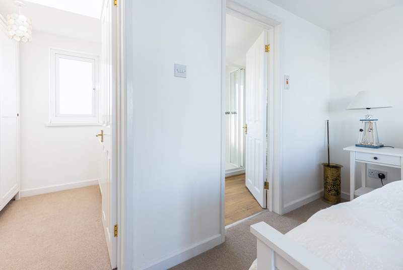Bedroom three also has a walk-in wardrobe. Perfect for those who like to come equipped for all weathers.