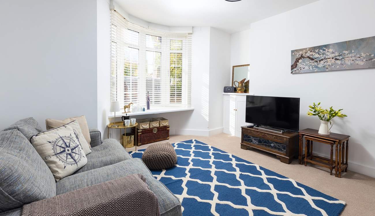 The sitting-room is a lovely place to cuddle up in after a full day of adventure.