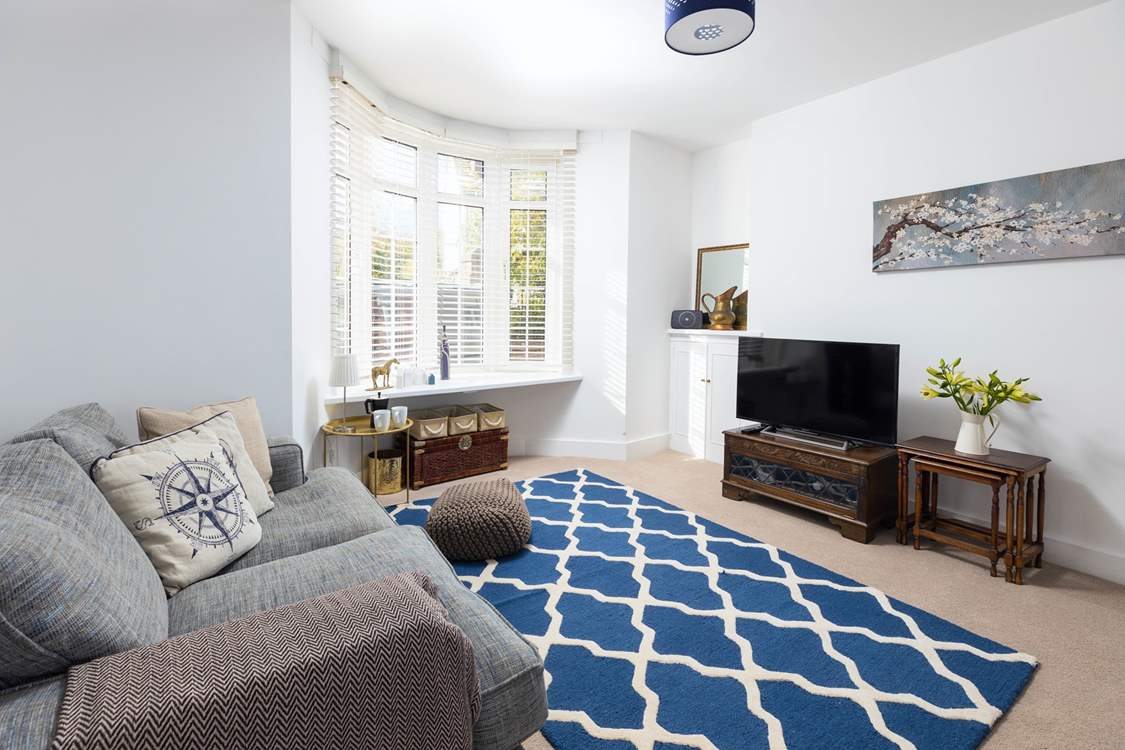 The sitting-room is a lovely place to cuddle up in after a full day of adventure.