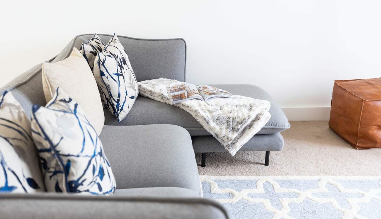 What an inviting spot to snuggle up and watch the world go by.