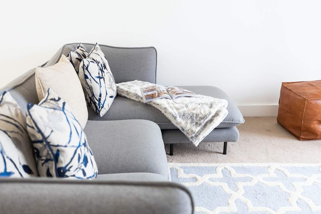 What an inviting spot to snuggle up and watch the world go by.