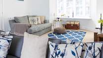 Another cosy seating option in the sitting-room.