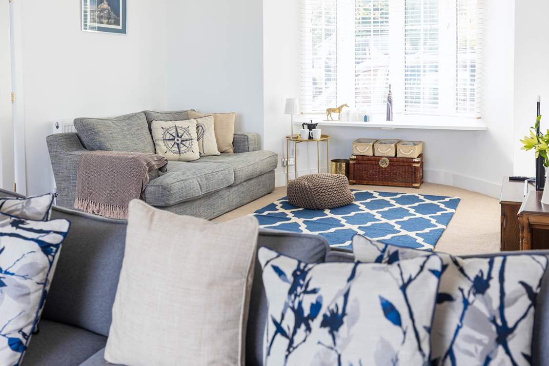 Another cosy seating option in the sitting-room.