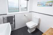 Even the first floor cloakroom has a sea view!
