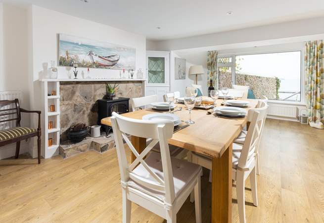 The kitchen and dining areas on the lower ground floor also treat you to some of the most breathtaking views. 