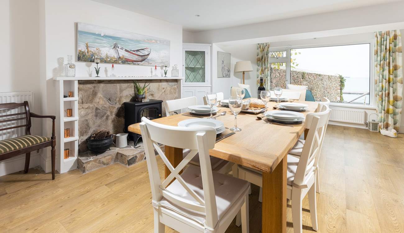 The kitchen and dining areas on the lower ground floor also treat you to some of the most breathtaking views. 