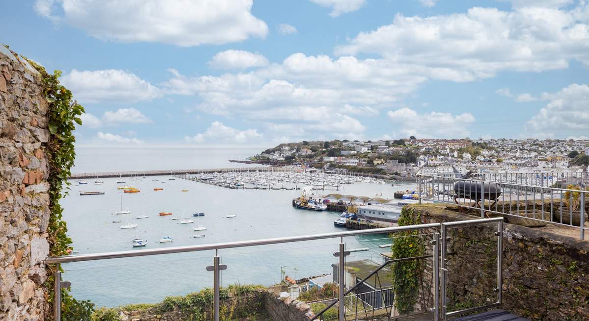 Step out of the lower ground floor snug area, down the steps and you will feel so close to the water, you could reach out and touch it.