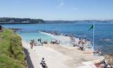 The open-air sea water pool at Shoalstone always provides a great day out for all the family. You can almost see The Foxes Cove in the far left corner of this image. - Thumbnail Image