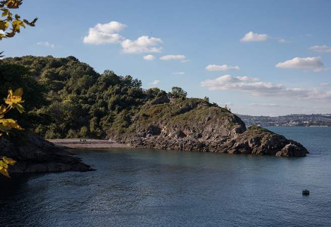 One of the many coves which surround you. Churston Cove can be accessed via foot, through a small woodland area. Once there you feel like you have found paradise.
