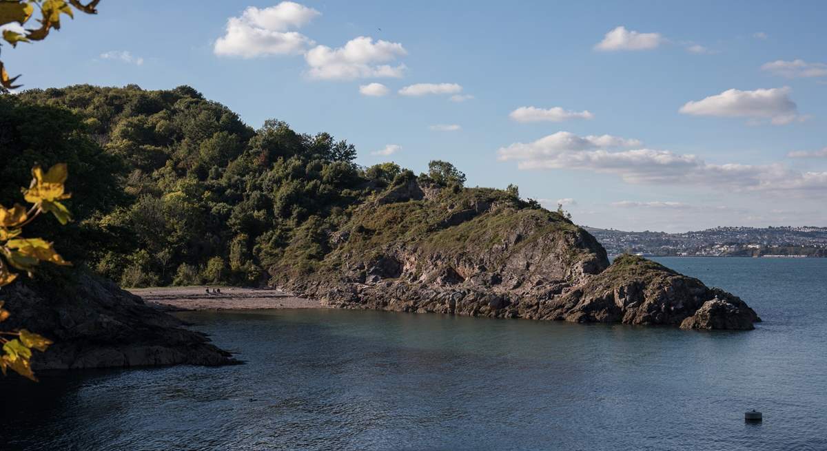 One of the many coves which surround you. Churston Cove can be accessed via foot, through a small woodland area. Once there you feel like you have found paradise.