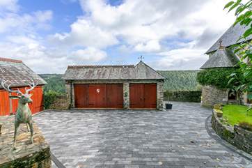 The games-room sits in the converted garage.