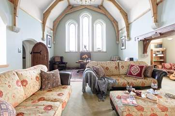 Relax in the most opulent surroundings in the sitting-room.