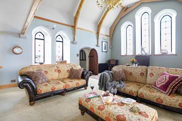 Stunning interiors marry seamlessly with exquisite furnishings.