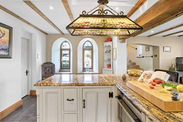 Super stylish, cook up a holiday feast in the kitchen.