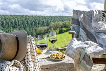 Enjoy the tranquility of the setting from the bottom of the garden with a second alfresco area!