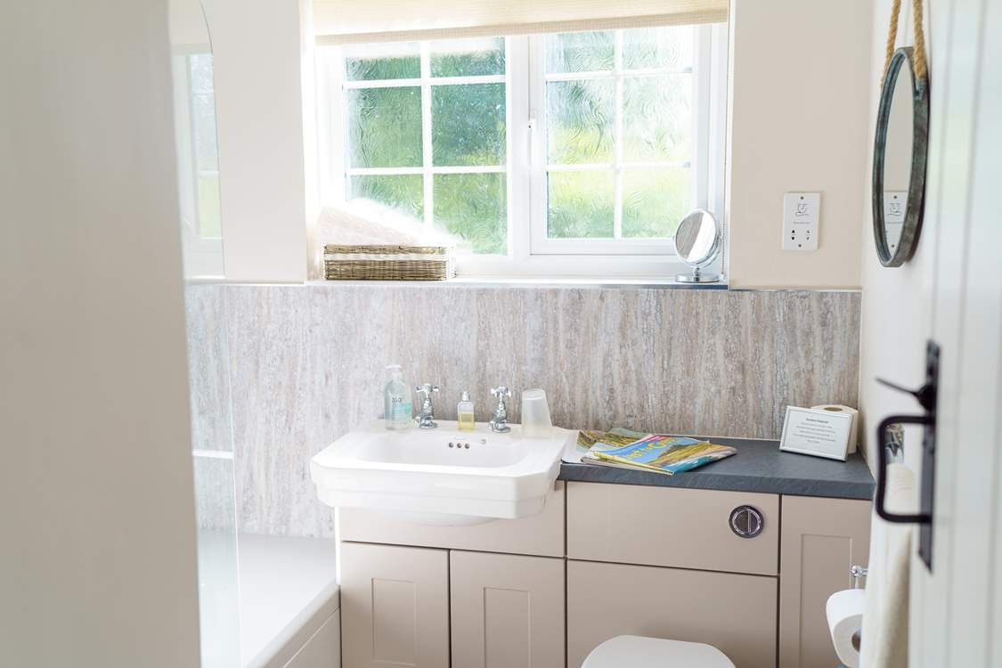 The family bathroom.